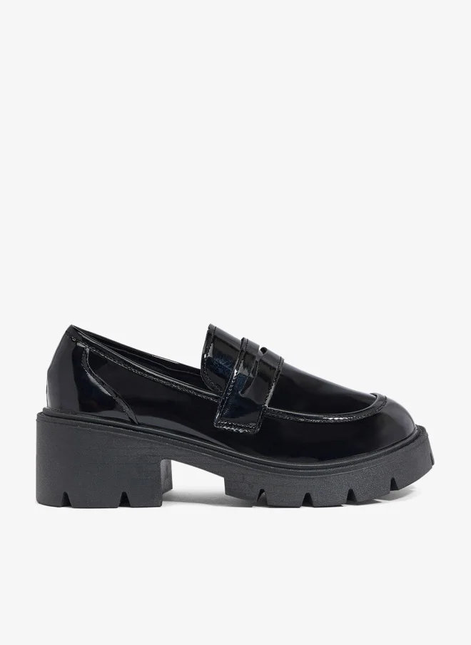 Ginger Penny Loafers High Platform