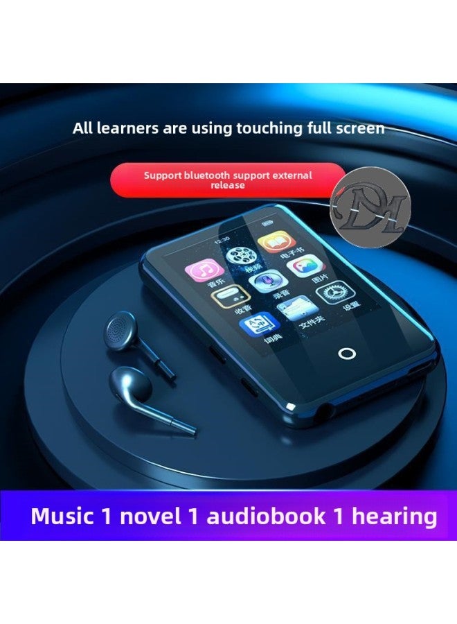 Lan Hui 3 Walkman Student Player 4 Senior High School English Listening To Songs Special Fiction Artifact Bluetooth 5-Body Color:3.0inch Touch Screen Bluetooth Version - Elegant Gray [cnc Process/free Headphones/storage Bag/otg-Memory Capacity:64gb-package 1: [hifi Metal Headphones]  - Image 2