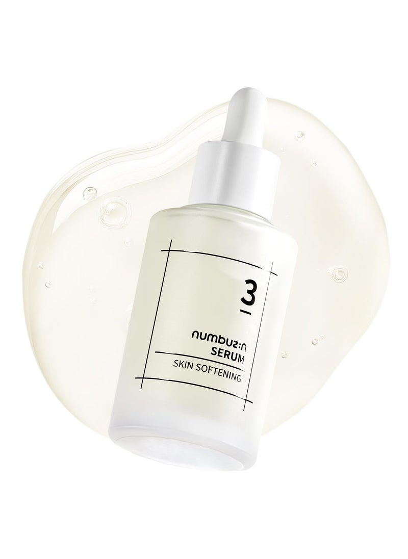 numbuzin numbuzin No.3 Serum | Skin Softening Serum | Pores, Textured, Bumpy, Rough to Glass Skin | Bifida, Galactomyces, Niacinamide, Adenosine, Panthenol | 1.69 fl. oz. 