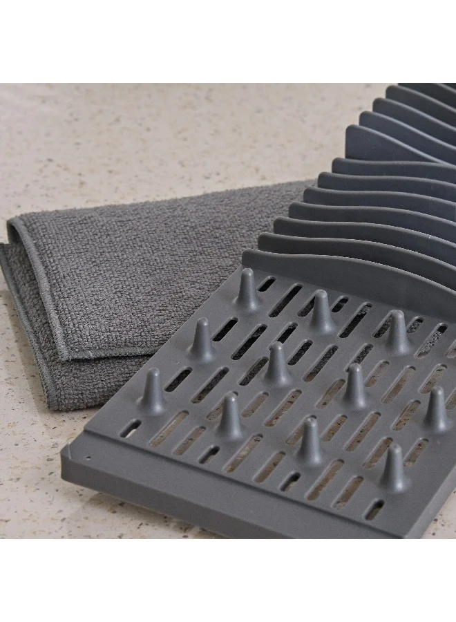 Home Box Omega 2-in-1 Drying Mat with Rack 50 x 3 x 40 cm