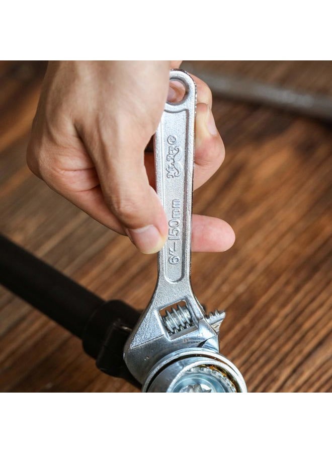 Mr. Pen Small Wrench, Adjustable, 6 Inches, Hex-Shaped Jaw Opens To 3/4 Inch, Made From Heat Treated Carbon Steel - Image 3