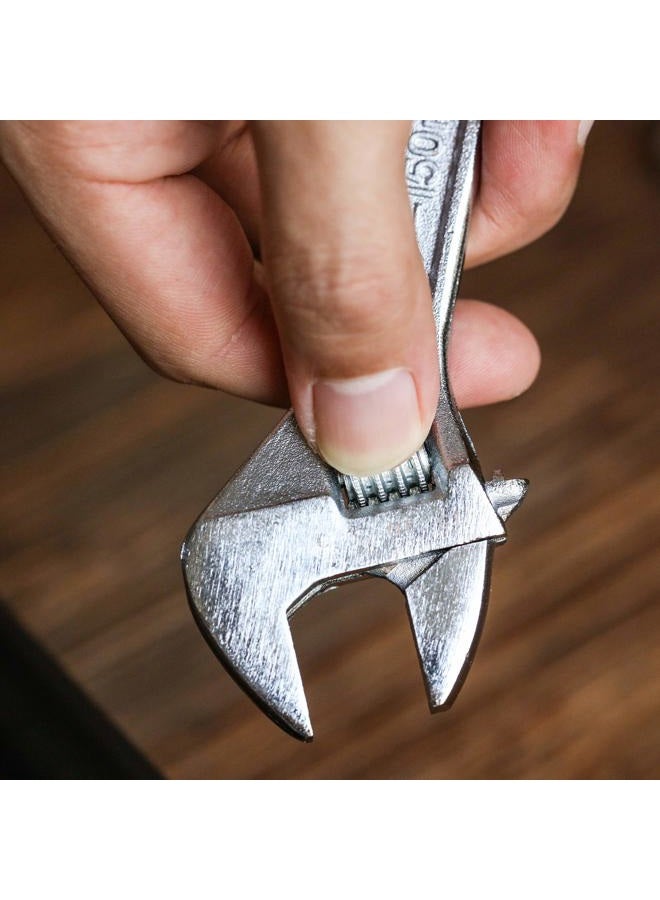 Mr. Pen Small Wrench, Adjustable, 6 Inches, Hex-Shaped Jaw Opens To 3/4 Inch, Made From Heat Treated Carbon Steel - Image 4
