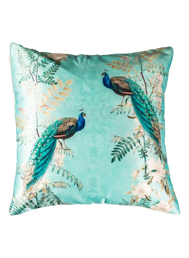 Vendola Vendola Decorative Satin 250TC Sofa Cushion Pillow Covers, Multicolor, Set of 5 Ethnic Cushion Covers(Vivid,18x18 Inches) - Image 2