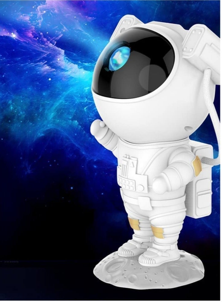 Starry Night Light Projector Astronaut LED Projection Lamp with Remote Control, Adjustable Head Angle,Gift for Kids Adults Home Party Ceiling Decor - Image 1