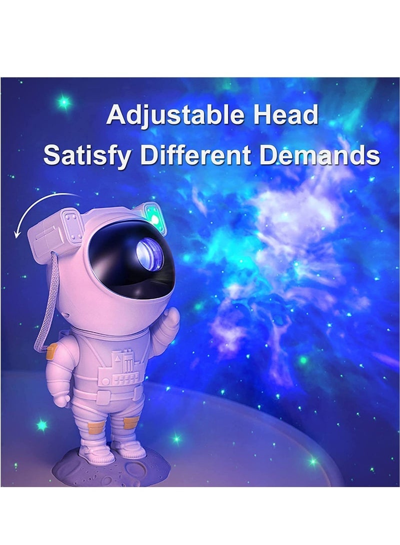 Starry Night Light Projector Astronaut LED Projection Lamp with Remote Control, Adjustable Head Angle,Gift for Kids Adults Home Party Ceiling Decor - Image 3