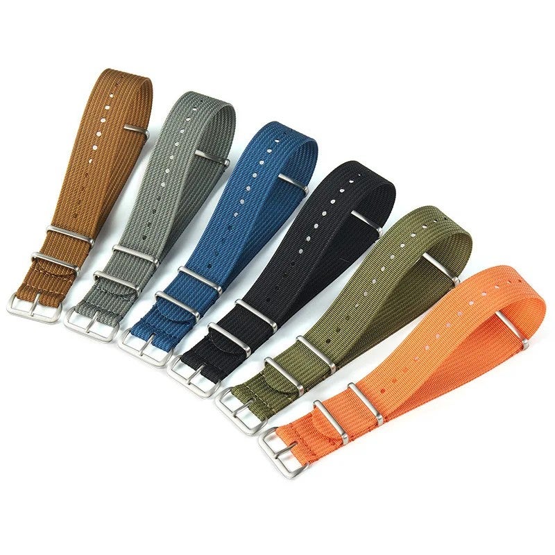 Bluejw Replacement Watch Strap 18mm 20mm 22mm 24mm Premium Braided Nylon Wrist Band – Durable Comfortable Watch Bands to Replace the Watch Strap - Image 2