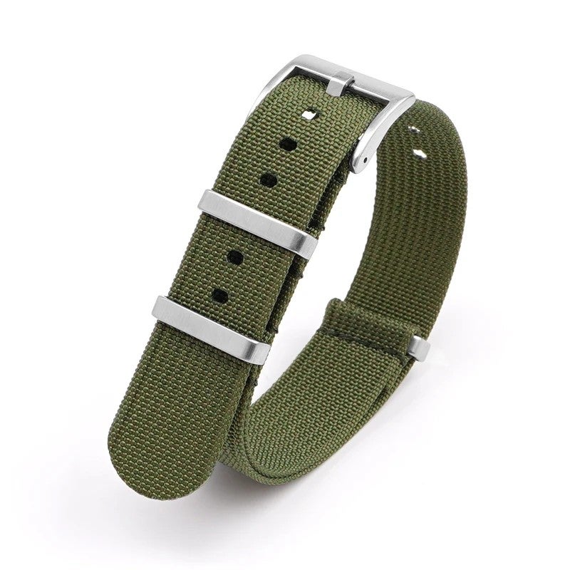 Bluejw Replacement Watch Strap 18mm 20mm 22mm 24mm Premium Braided Nylon Wrist Band – Durable Comfortable Watch Bands to Replace the Watch Strap - Image 1
