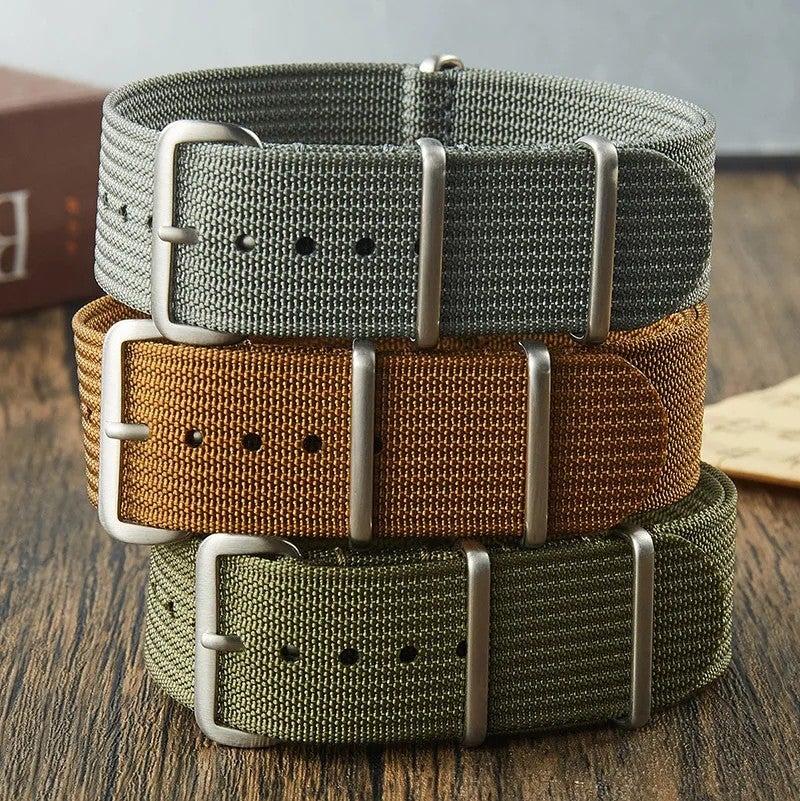 Bluejw Replacement Watch Strap 18mm 20mm 22mm 24mm Premium Braided Nylon Wrist Band – Durable Comfortable Watch Bands to Replace the Watch Strap - Image 5