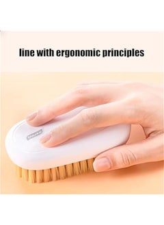 Generic Laundry Brush, Clothes Brush, Scrub Brush, Shoe Brush, Household Cleaning Brushes, Hard Bristle Brush, Small Brush, Non-Slip Handle, for Kitchen, Laundry Room, Home Cleaning  - Image 4