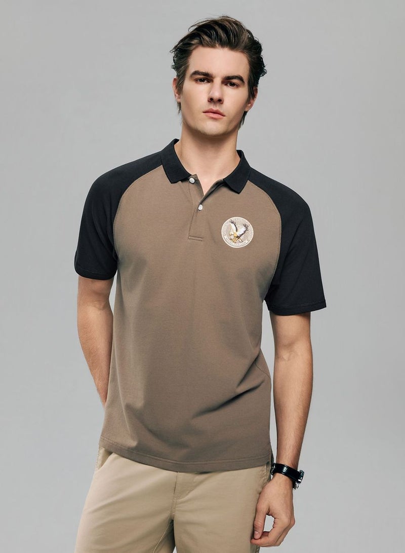 GIORDANO بولو مجموعة الصحراء للرجال بقصة ضيقة - Image 4