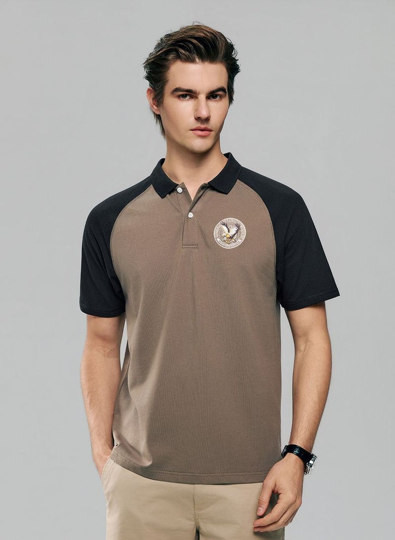 GIORDANO بولو مجموعة الصحراء للرجال بقصة ضيقة - Image 3