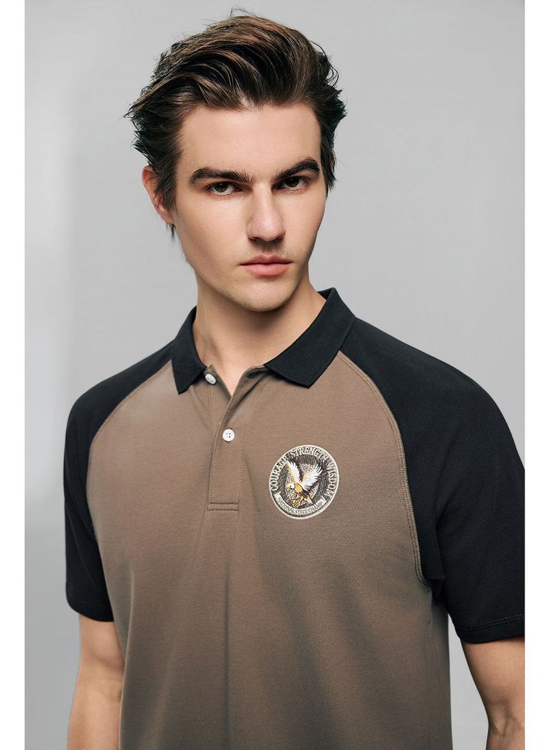 GIORDANO بولو مجموعة الصحراء للرجال بقصة ضيقة - Image 5