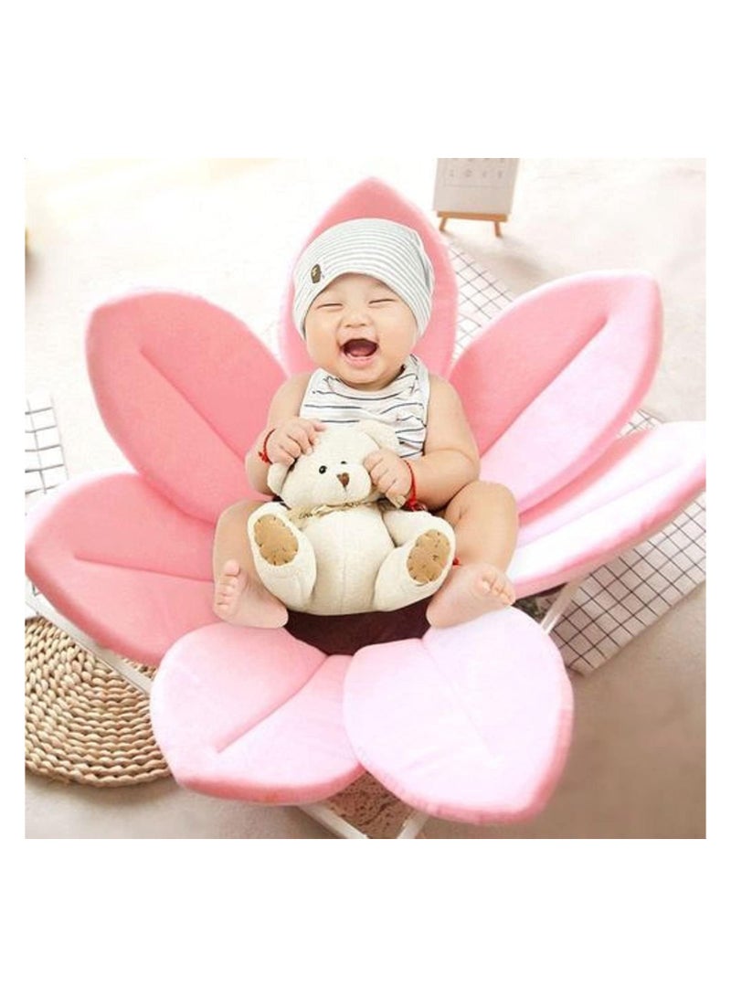 Moro Moro Flower Baby Bath Sponge – Soft, Safe & Slip-Resistant Cushion for Newborns - Image 4