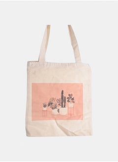 Linen tote bag with zipper and vases decoration print - pzsku/Z89DBBA167F6361F35E0DZ/45/_/1737461935/ff85ef24-10b0-40c5-b3e5-958cae3a63c1