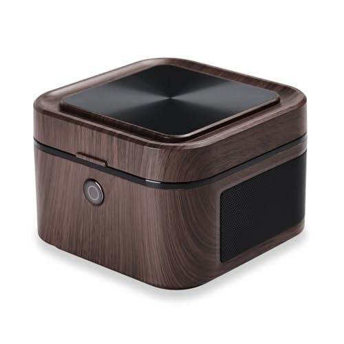 SHD Multifunctional Smokeless Ashtray,USB Rechargeable HEPA Filter Ashtray for Home Office Car Indoor Outdoor- Grey - Image 1