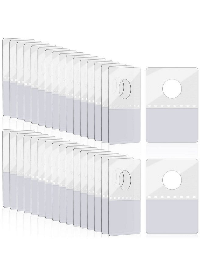 Prudiut 800 Pcs Hang Tabs Round Hole Hang Tags Selfadhesive Hanging Tabs Heavy Duty Display Tags For Hanging Retail Displays (1×1.5 Inch) - Image 1