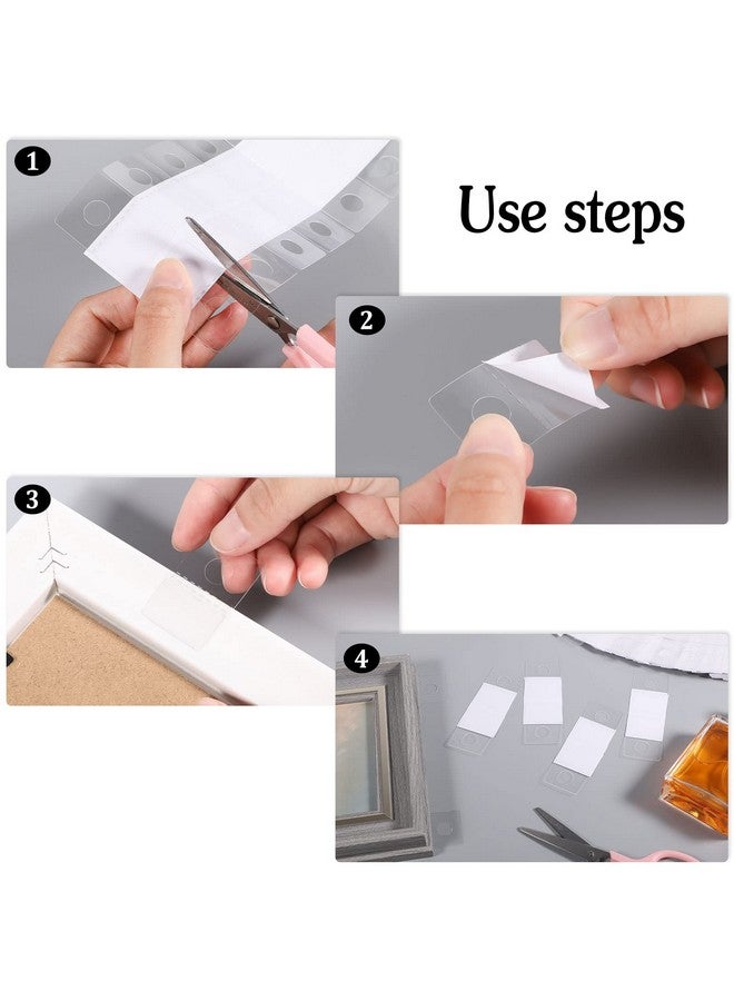 Prudiut 800 Pcs Hang Tabs Round Hole Hang Tags Selfadhesive Hanging Tabs Heavy Duty Display Tags For Hanging Retail Displays (1×1.5 Inch) - Image 4
