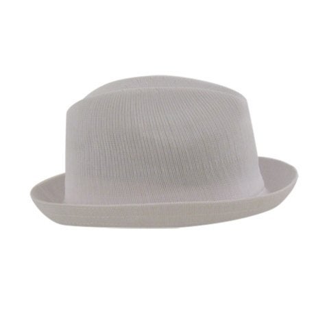 KANGOL قبعة كانغول تروبيك بلاير، قبعة صيفية للنساء والرجال، متوسطة، بيضاء - Image 3