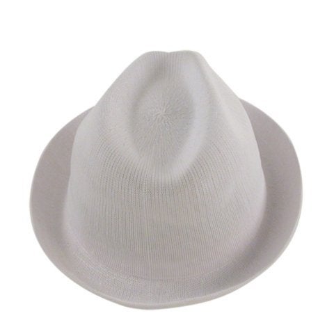 KANGOL قبعة كانغول تروبيك بلاير، قبعة صيفية للنساء والرجال، متوسطة، بيضاء - Image 4