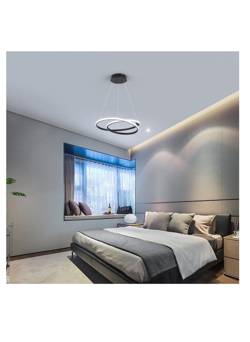 SUN SHINE Modern LED Dimmable Chandelier, 36W Ceiling Pendant Light  - Image 4