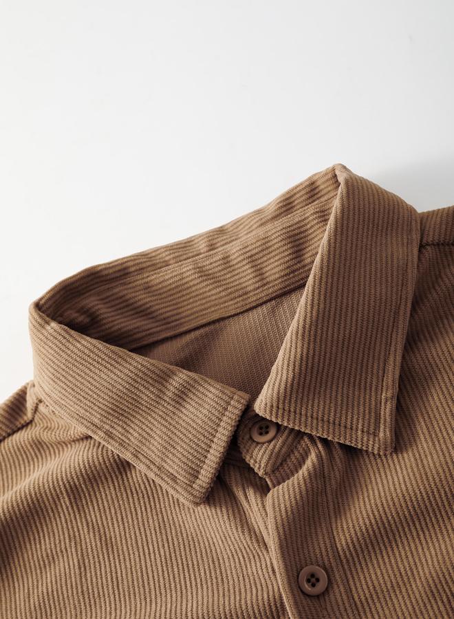 Take Two Men Texture Pocket Detail Long Sleeve Jacket - Image 2