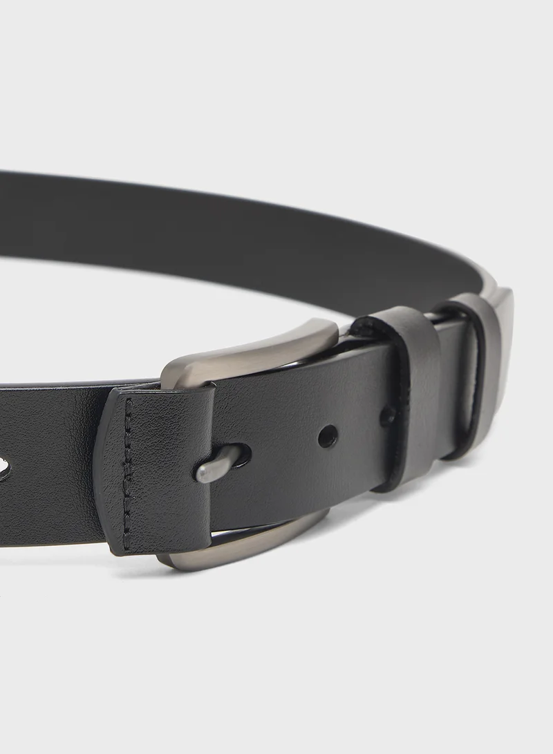 Robert Wood Genuine Leather Casual Belt