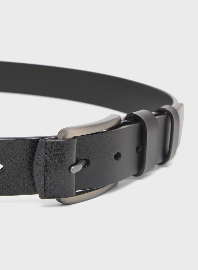 Robert Wood Genuine Leather Casual Belt - Image 2