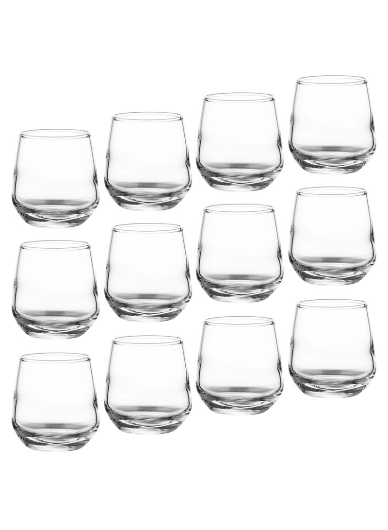 Dania A Set Of 12 Turkish Glass Water Cups Of 95 Ml - Image 2