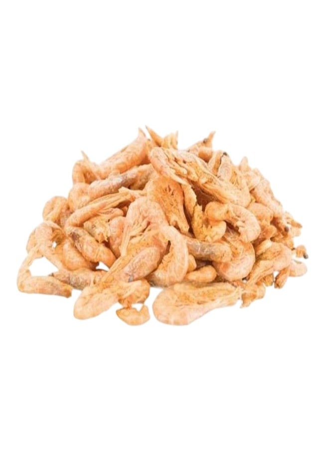 روبيان مجفف بالتجميد E مناسب لأسماك الأروانا، والفلاور هورن، والأوسكار، والببغاء الأحمر، وجميع أسماك الزينة (25 غرام) - Image 1