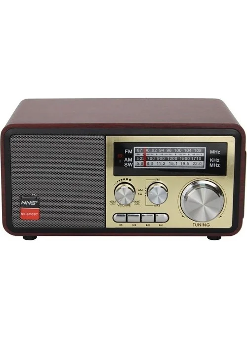 CONCORD NS-8093 Bluetooth Wooden Nostalgic Radio Mp3 Player Fm Radio Portable NS8093BT