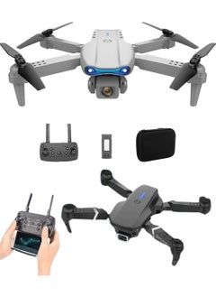 E99 PRO Drone Professional HD Dual Camera Automatic Obstacle Avoidance Foldable Height Keep Mini Helicopter