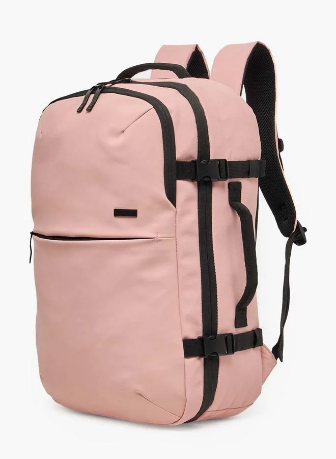 Wave Solid School Backpack With Adjustable Straps - 25x48x28 CM