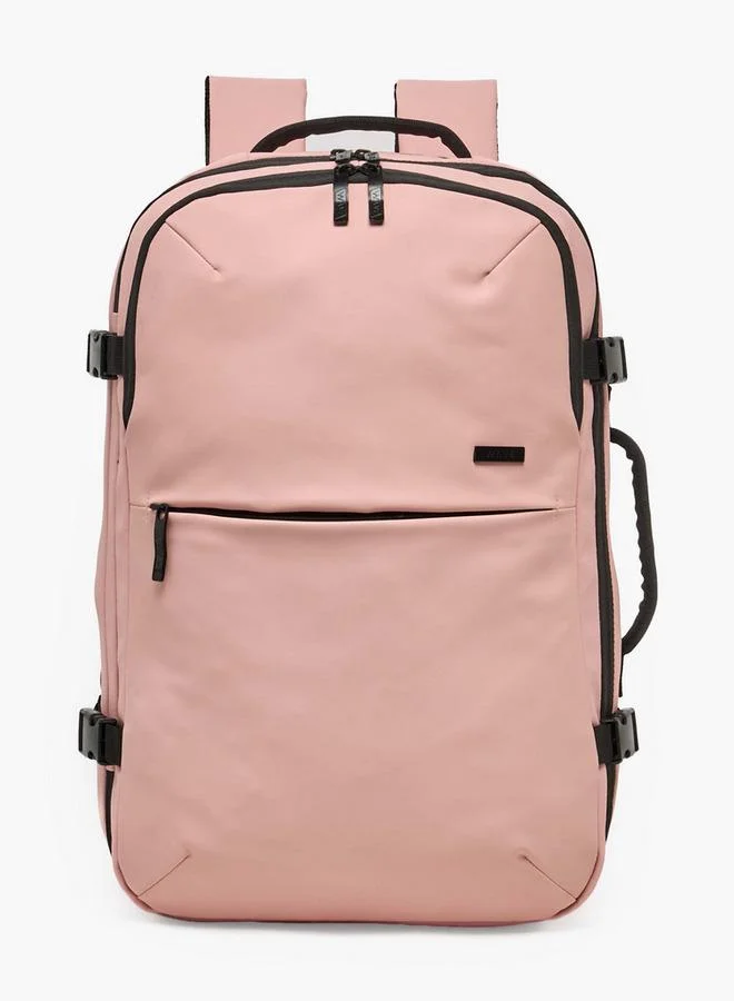 Wave Solid School Backpack With Adjustable Straps - 25x48x28 CM