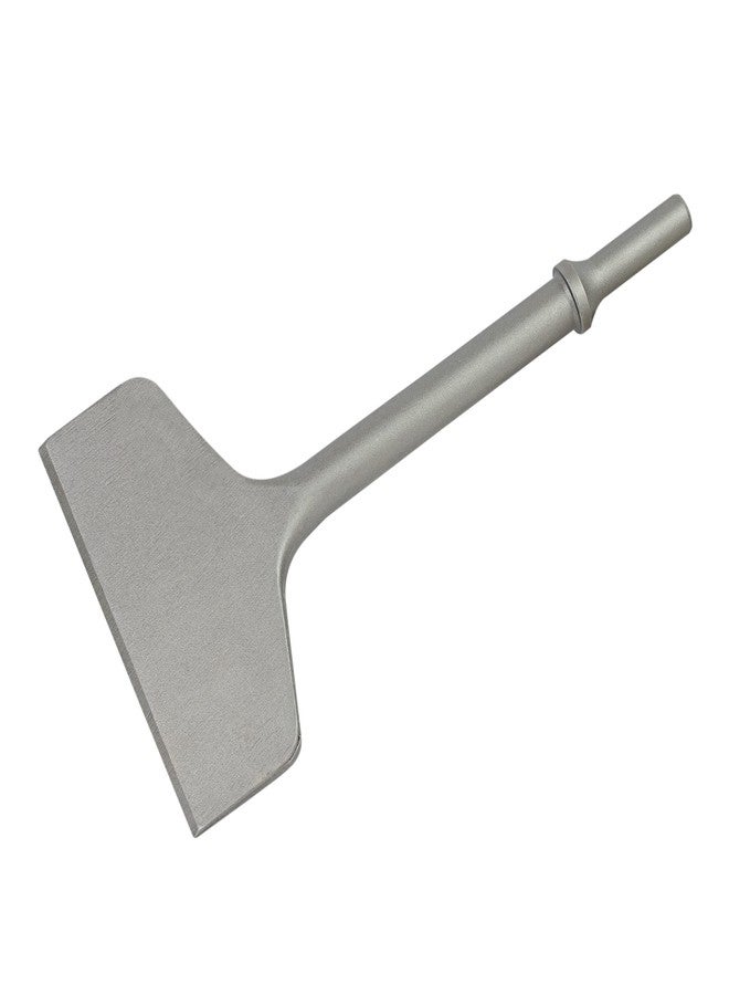 Sabre Tools 4 Inch x 7.5 Inch Air Hammer Chisel Bit for Thinset Removal, Thinset Scaling, Tile Removal, Pneumatic Chisel, 0.401 Shank - Image 1