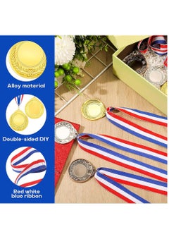 SYOSI Award Medals Kids 6 Pack Gold Silver Bronze Award Medals Winner Awards Olympic Style Medals with Ribbon for Kids School Sports Meeting Sports Events Celebration Souvenir 2.5 Inch  - Image 5