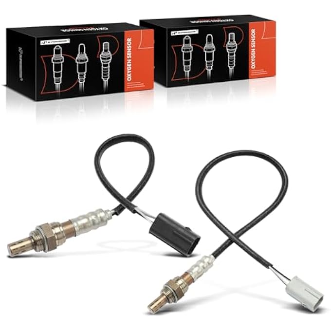 A-Premium O2 Oxygen Sensor Compatible With Nissan Altima 2007 2008 2009 2010 2011 2012 2013 L4 25L Downstream And Center 2Pc Set Replace 226A4Ja00A - Image 2