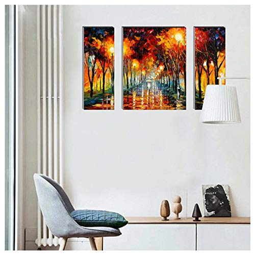 SAF paintings Modern Art Set of 3 6MM MDF Board Digital Reprint Painting 12 inch X 18 inch SANFJMF222 - Image 2