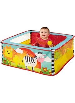 BabyGo BabyGo Kids Ball Pool with Balls for Kids Colourful Pop-Up Kids Ball Zebra Play Tent for Babies(Balls not Included),Multicolor, Tent House Theme  - Image 2