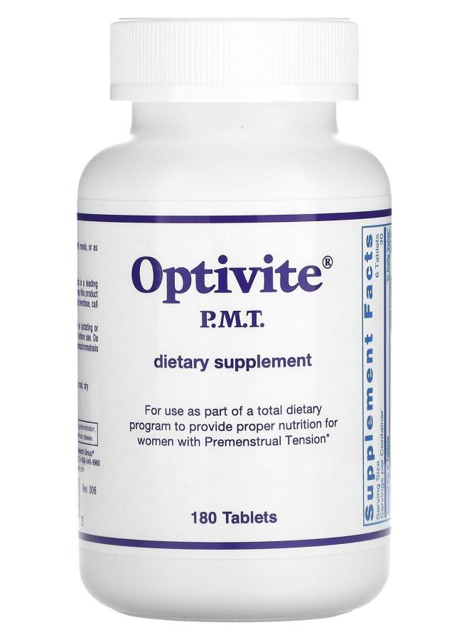 Optimox Optivite P.M.T. 180 Tablets - Image 1