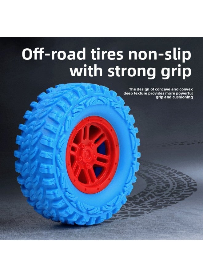 2.4G Remote Control Spider Jeep Climbing Off-road Vehicle Electric Light Four-way Remote Control Toy Car Children-Color:Spider Jeep [1 Lithium Battery]  - Image 5