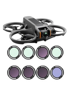 SYOSI Lens Filter, Filter Set Fit for DJI Avata 2 Drone, Waterproof, Anti-Whiteout, UV-Blocking (UV+CPL+ND8 16 32 64+Night+Star), for Removing Glare from Bright Daylight  - Image 1