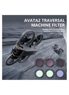 SYOSI Lens Filter, Filter Set Fit for DJI Avata 2 Drone, Waterproof, Anti-Whiteout, UV-Blocking (UV+CPL+ND8 16 32 64+Night+Star), for Removing Glare from Bright Daylight  - Image 5