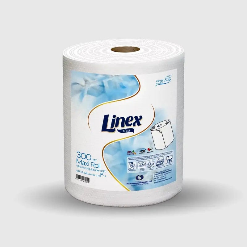 Linex Ultra Strong And Super Soft Sterilized Maxi Roll- 300mtr