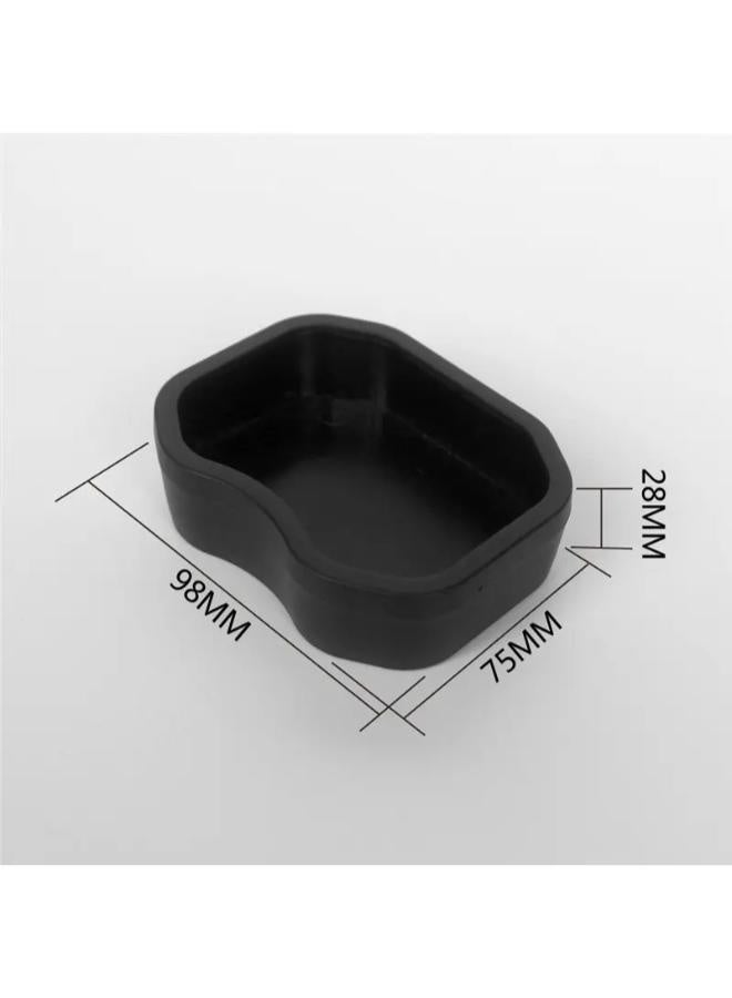 NOMOYPET Reptile Feeding Dish Bowl – NW-23 / NW-24 / NW-25 (Black & White) & (Small, Medium & Large) - Image 5