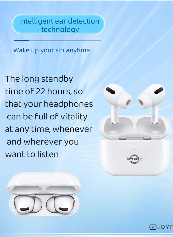 JOYFOCUS - JF-A03 TWS In-Ear Earphones Wireless Earbuds With Replacement Eartips And Wireless Charging Case - Image 1