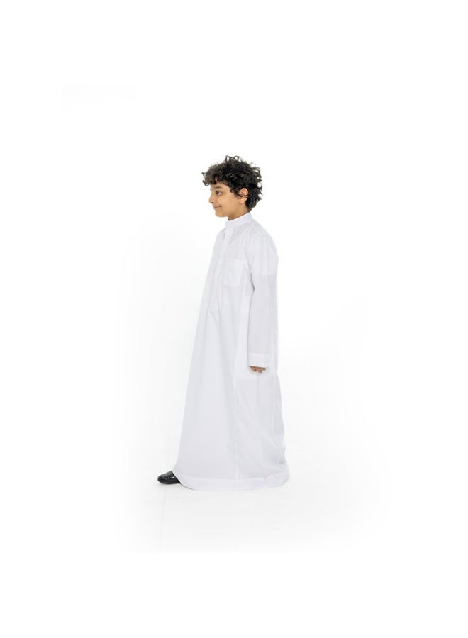 لبسون ثوب ولادي ابيض بسحاب من لبسون - Image 4