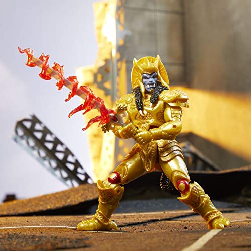 Power Rangers Lightning Collection Mighty Morphin Goldar 6-Inch Premium Collectible Action Figure Toy with Accessories - Image 5