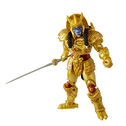 Power Rangers Lightning Collection Mighty Morphin Goldar 6-Inch Premium Collectible Action Figure Toy with Accessories - Image 3