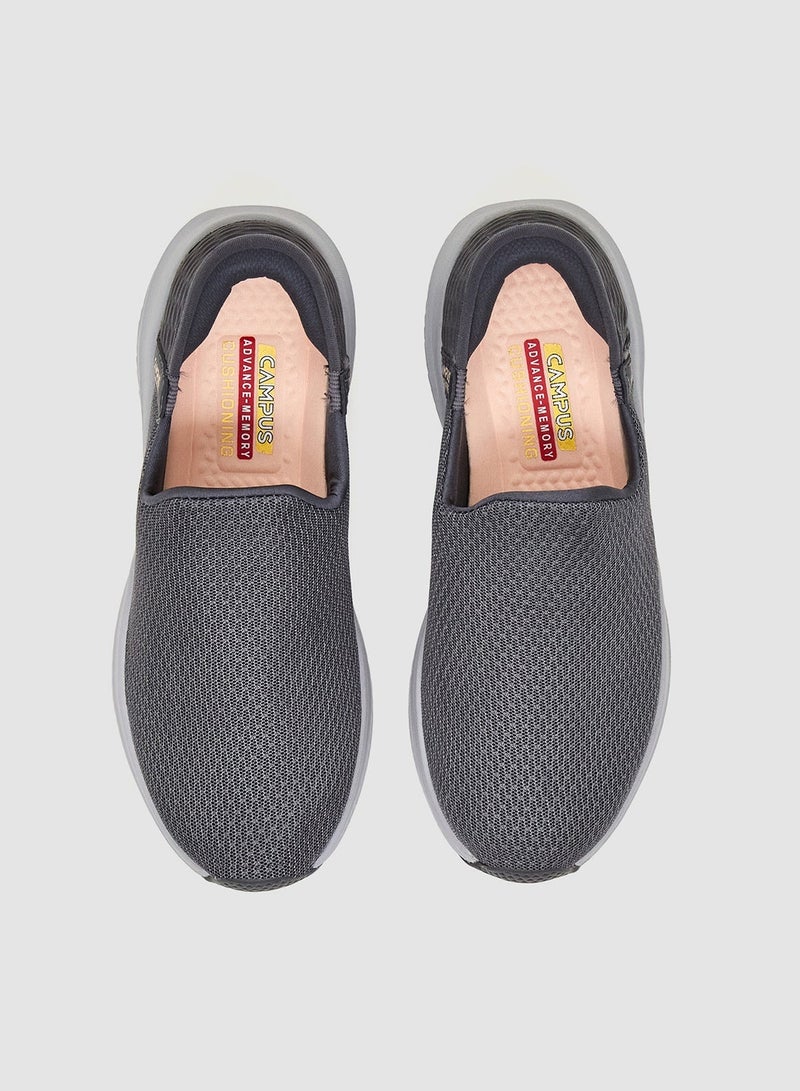 CAMPUS Women's Grey Slip On Shoes - Lightweight Shoes, Minimalist Patterned Designed for Elegance - Image 4