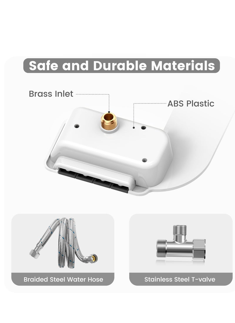 Generic - Bidet Attachment for Toilet, Ultra-Slim Self Cleaning Fresh Cold Water Sprayer Bidets for Existing Toilets Seat, Non-Electric Dual Retractable Nozzles Badays for Existing Toilets - Image 1